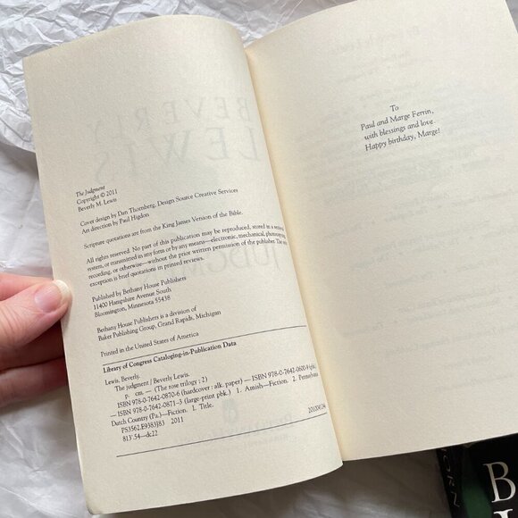 Beverly Lewis The Rose Trilogy Books 1&2 The Thorn & The Judgement - Picture 11 of 11